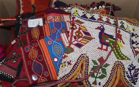 A quantity of African textiles